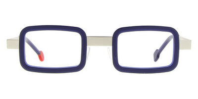 Sabine Be® Be Ziggy - Matte Navy Blue / Matte Palladium Eyeglasses