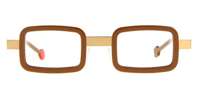 Sabine Be® Be Ziggy - Shiny Brown / Polished Rose Gold Eyeglasses