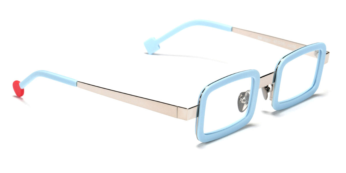 Sabine Be® Be Ziggy - Matt Baby Blue / Polished Palladium Eyeglasses
