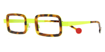 Sabine Be® Be Ziggy - Shiny Fawn Tortoise / Satin Neon Yellow Eyeglasses