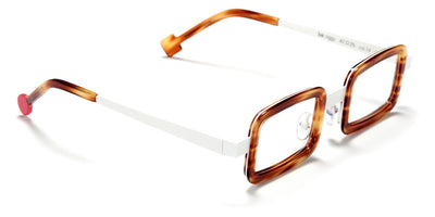 Sabine Be® Be Ziggy - Blond Veined Tortoise/ Satin White Eyeglasses