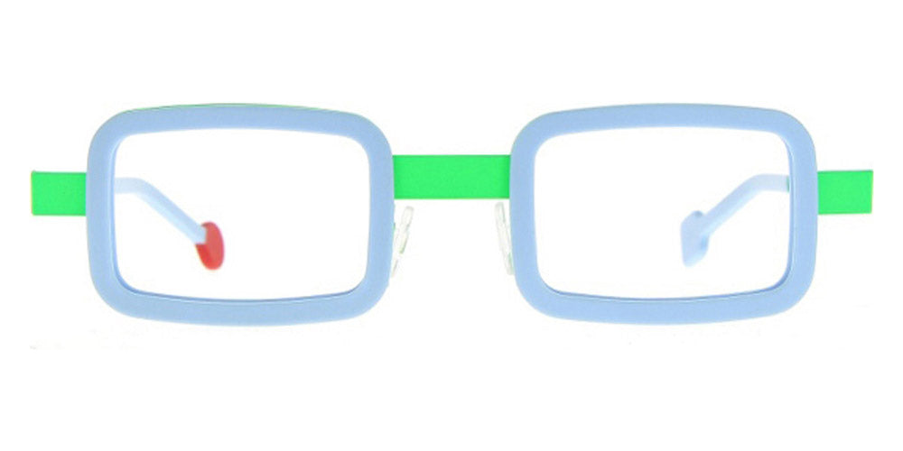 Sabine Be® Be Ziggy - Matte Baby Blue / Satin Neon Green Eyeglasses
