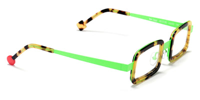 Sabine Be® Be Ziggy - Shiny Tokyo Scale / Neon Green Satin Eyeglasses