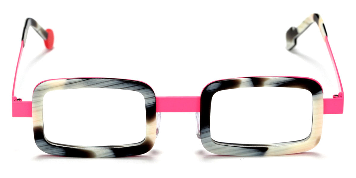 Sabine Be® Be Ziggy - Matt Horn / Neon Pink Satin Eyeglasses
