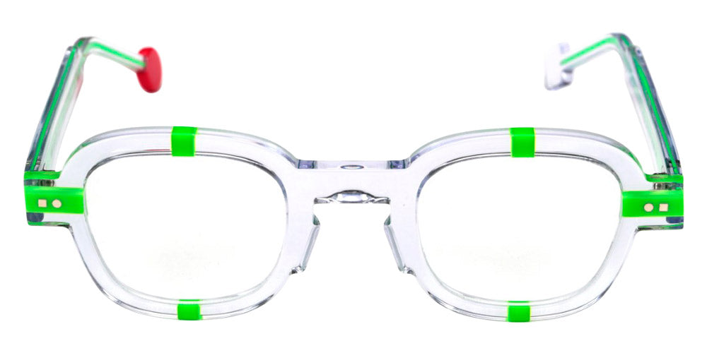 Sabine Be® Be Arty SB Be Arty 369 46 - Shiny Crystal / Shiny Neon Green Eyeglasses