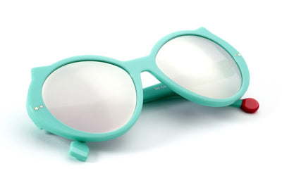 Sabine Be® Be Cat'S Sun - Shiny Turquoise Sunglasses