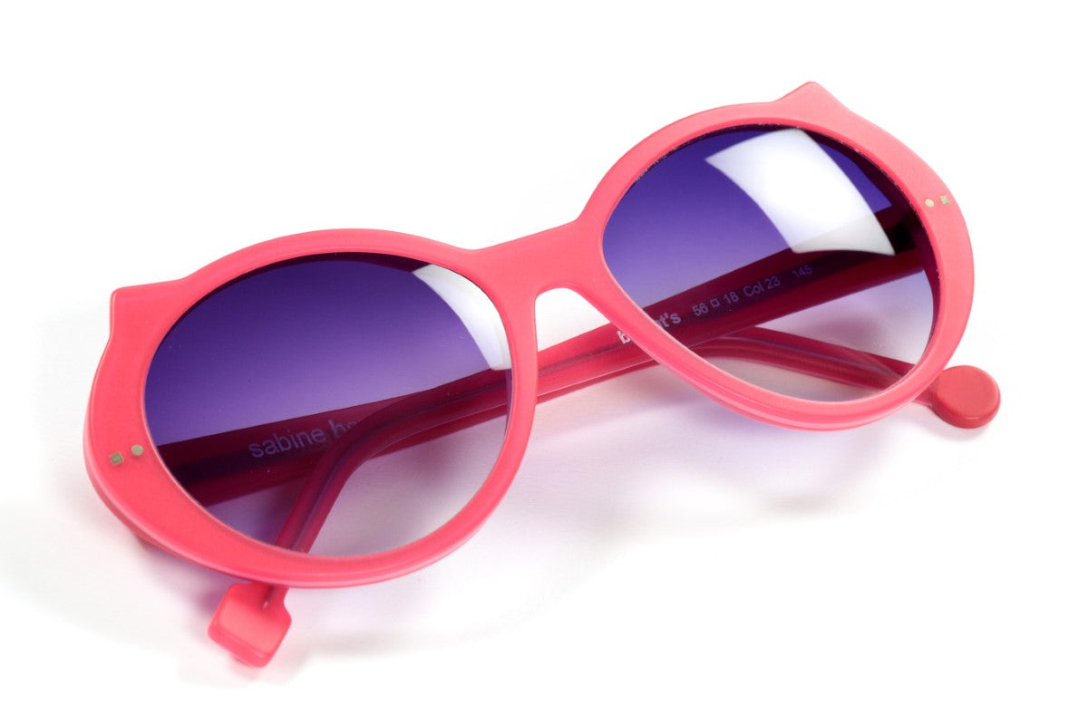 Sabine Be® Be Cat'S Sun - Matte Neon Pink Sunglasses