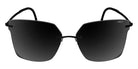 Silhouette® Begur BEGUR 8740 9040 - 9040 Black Buffalo Sunglasses