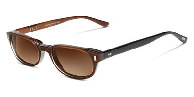 SALT.® BERTRAM SAL BERTRAM 001 53 - Coffee Black/CR39 Brown Gradient Sunglasses