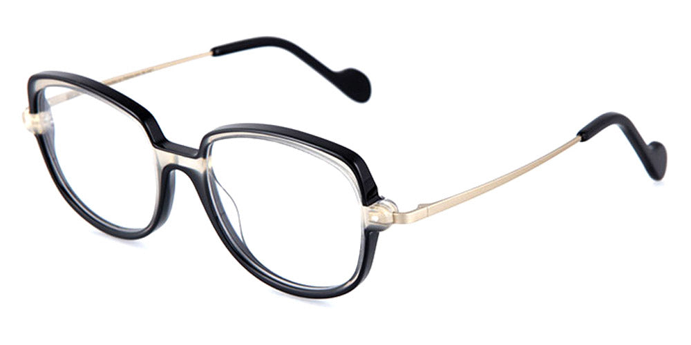 NaoNed® Beuvron NAO Beuvron 14084 49 - Black / Crystal Eyeglasses