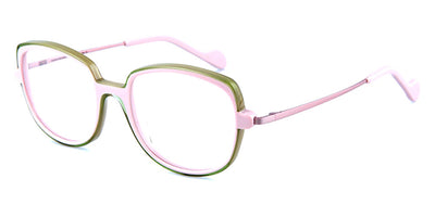 NaoNed® Beuvron NAO Beuvron 25039 49 - Powder Pink and Translucent Green / Powder Pink Eyeglasses