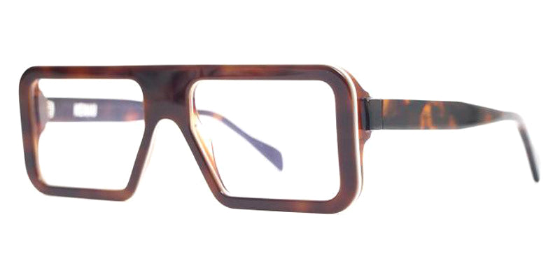 Henau® Biko H BIKO 0H30 54 - 0H30 Havana/Blanc/Havana Transparent Eyeglasses