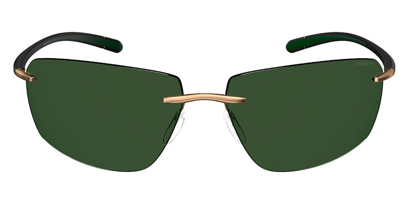 Silhouette® Biscayne Bay BISCAYNE BAY 8727 7630 - 7630 Gold / Black Sunglasses