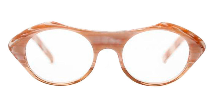 Henau® Bo H BO G88 46 - Beige Horn Transparant Beige G88 Eyeglasses