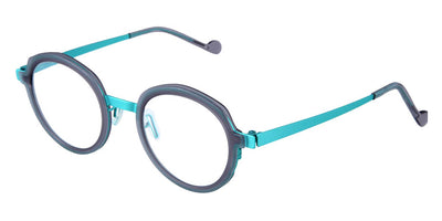 NaoNed® Bodic NAO Bodic 41GRT 46 - Transparent Grey / Matte Waterfall Green Eyeglasses