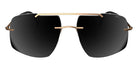 Silhouette® Bogatell BOGATELL 8739 7630 - 7630 Gold / Black Sunglasses