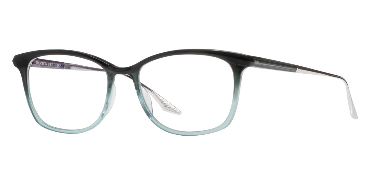 Barton Perreira® Bader - Teal Gradient/Silver Eyeglasses