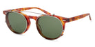 Barton Perreira® Banks - Pewter / Bottle Green Clip Only Eyeglasses