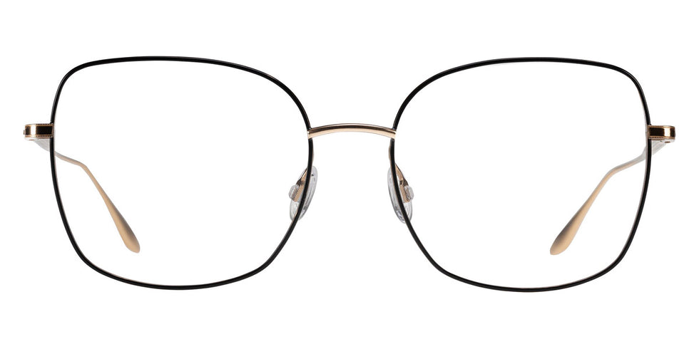 Barton Perreira® Camille - Gold/Black Satin Enamel Eyeglasses