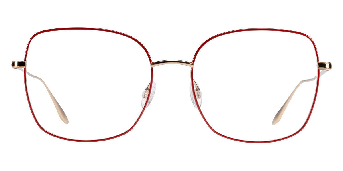 Barton Perreira® Camille - Gold/Ruby Enamel Eyeglasses