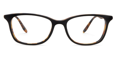 Barton Perreira® Cassady - Matte Black Amber Tortoise Eyeglasses