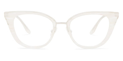 Barton Perreira® Dorian - Crystal Ivory Pearl / Silver Eyeglasses