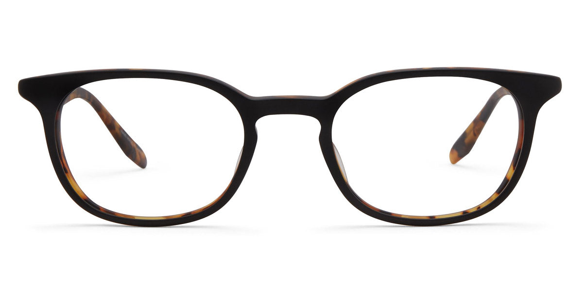 Barton Perreira® James - Matte Black Amber Tortoise Eyeglasses