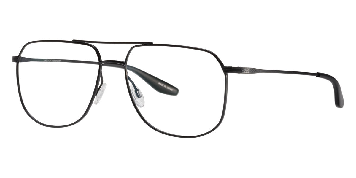 Barton Perreira® Javelin - Black Satin Eyeglasses