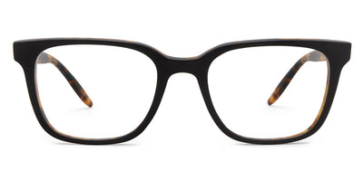 Barton Perreira® Joe - Matte Black Amber Tortoise Eyeglasses