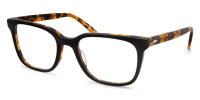 Barton Perreira® Joe - Matte Black Amber Tortoise Eyeglasses