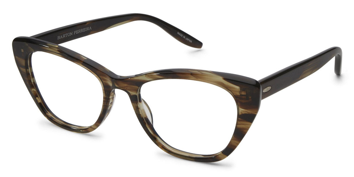 Barton Perreira® Lamora - Sulcata Tortoise Eyeglasses