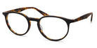 Barton Perreira® Norton - Matte Black Amber Tortoise Eyeglasses