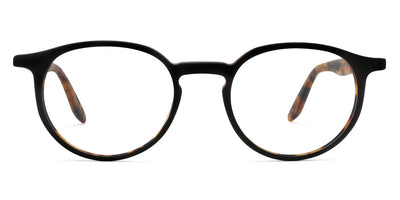 Barton Perreira® Norton - Matte Black Amber Tortoise Eyeglasses