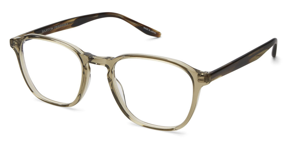 Barton Perreira® Zorin - Khaki / Sulcata Tortoise Eyeglasses