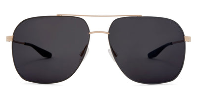 Barton Perreira® Aeronaut - Black Satin / Gold / Noir AR 60 Sunglasses