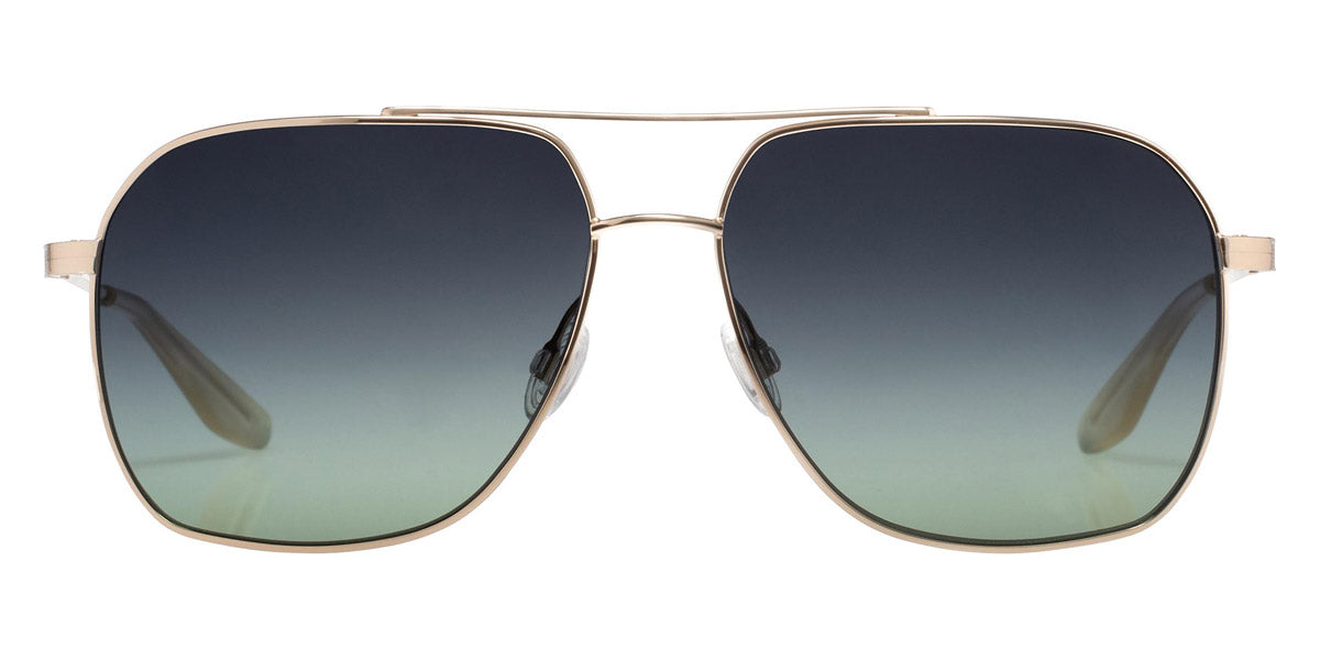 Barton Perreira® Aeronaut - Gold / Poison Ivy Polarized AR Sunglasses