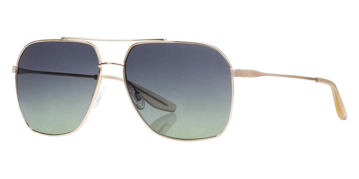 Barton Perreira® Aeronaut - Gold / Poison Ivy Polarized AR Sunglasses