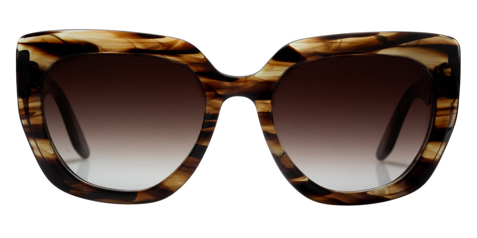 Barton Perreira® Akahi - Sulcata Tortoise / Smokey Topaz (AR) / Smokey Topaz Sunglasses