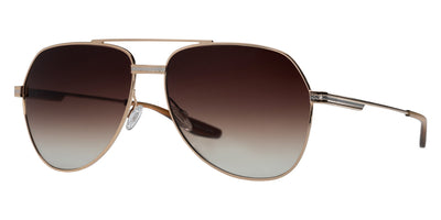 Barton Perreira® 007 AVTAK - Gold/Silver / Smokey Topaz Sunglasses