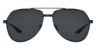 Barton Perreira® 007 AVTAK - Black Satin / Noir Sunglasses