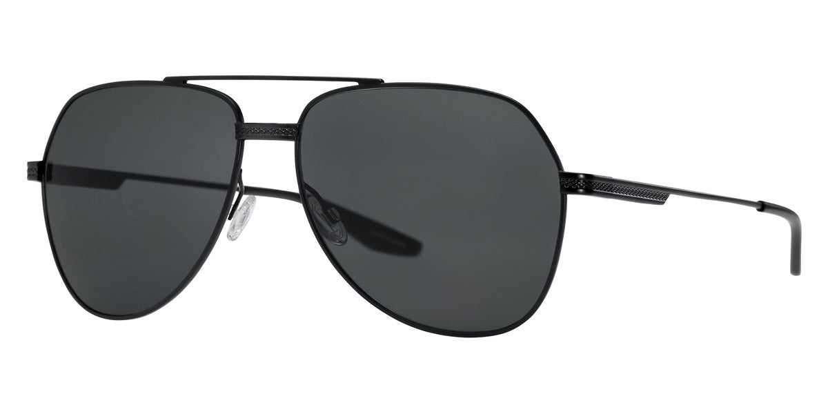 Barton Perreira® 007 AVTAK - Black Satin / Noir Sunglasses