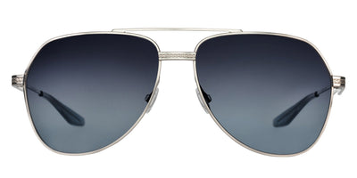Barton Perreira® 007 AVTAK - Silver / Steel Blue Sunglasses