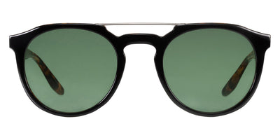 Barton Perreira® 007 B Fourteen - Black Amber Tortoise / Bottle Green AR Sunglasses