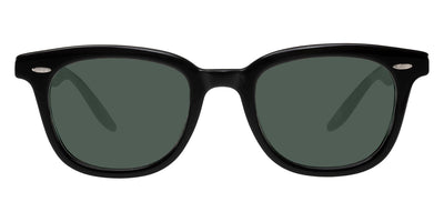 Barton Perreira® Cecil Sun - Black / Green Smoke AR Sunglasses