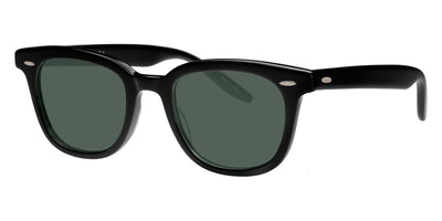 Barton Perreira® Cecil Sun - Black / Green Smoke AR Sunglasses
