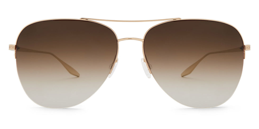Barton Perreira® Chevalier - Gold / Smokey Topaz AR / Smokey Topaz AR Sunglasses