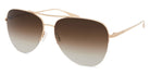 Barton Perreira® Chevalier - Gold / Smokey Topaz AR / Smokey Topaz AR Sunglasses