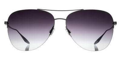 Barton Perreira® Chevalier - Black Satin / Smolder (AR) Sunglasses