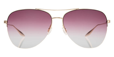 Barton Perreira® Chevalier - Gold / Mauve Gradient AR Sunglasses
