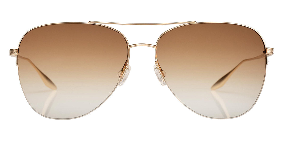 Barton Perreira® Chevalier - Gold / Tawny Gradient AR Sunglasses